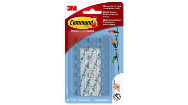 3M Command Koukut 20kpl Muovi 3M