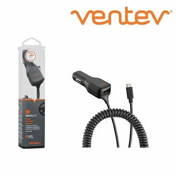 Biloplader. Ventev MicroUSB 3.4A r2340c 29430