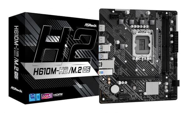 ASROCK H610M-H2/M.2 D5 LGA1700 2xHDMI