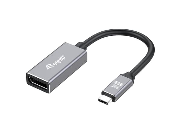 Equip USB-C till DisplayPort 1.4-adapter, 8K/30Hz