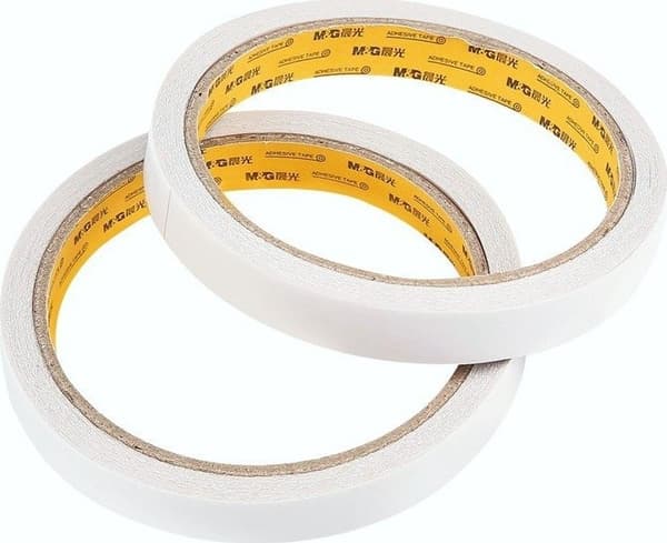 Kaksipuolinen teippi Tissue 12mmx10y 2kpl M&G