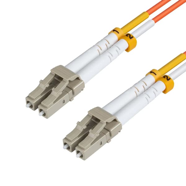 MicroConnect LC/UPC-LC/UPC 2m OM1 Fiber Patchkabel MM Duplex LSZH OD: 2mm, 0.3dB Orange