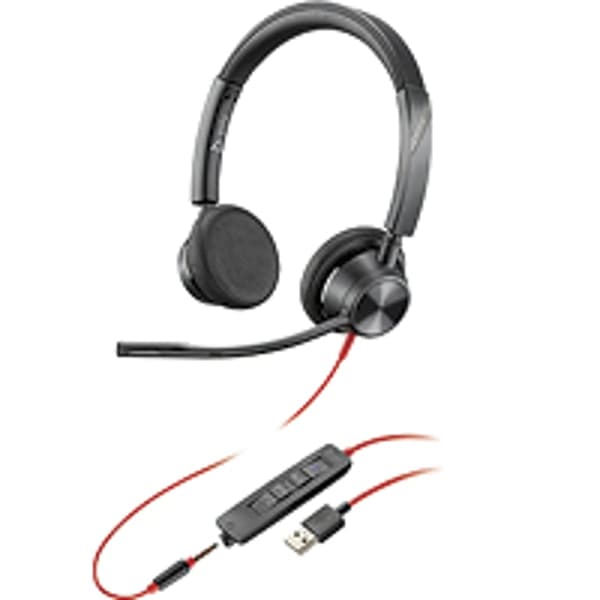 Poly Blackwire 3320 Microsoft Teams -sertifioitu USB-C-kuuloke