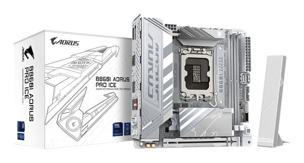AORUS B860I PRO ICE - bundkort - mini ITX - LGA1851 Socket - B860