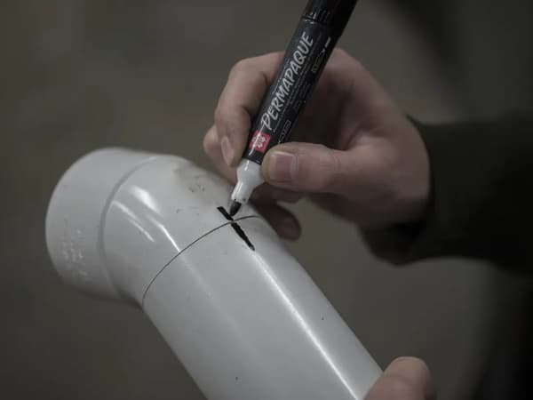 Marker Permapaque Dual Point sort, Sakura