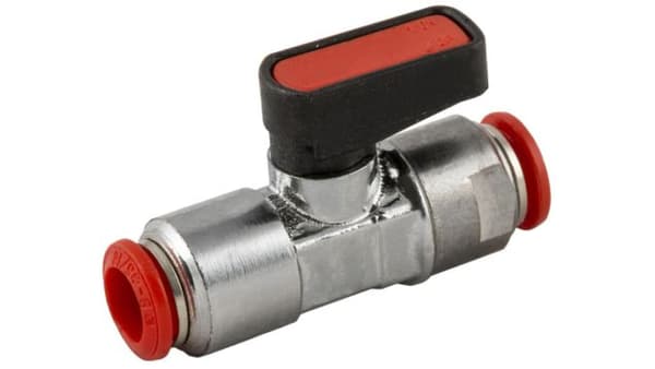 Push In 6 mm RS PRO pneumatisk reguleringsventil