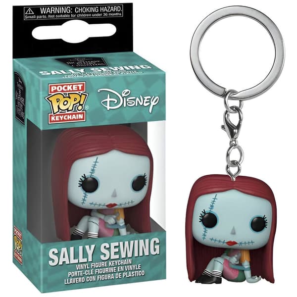 Pocket POP Nyckelring Disney Nightmare Before Christmas Sally Sewing