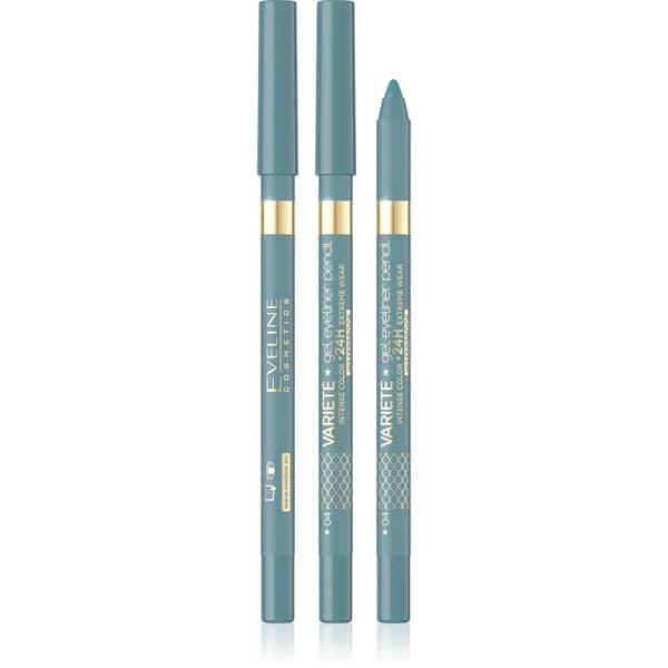Eveline Eveline_Variete Yellow Waterproof Eye Pencil 04 Blue Lagoon 9g