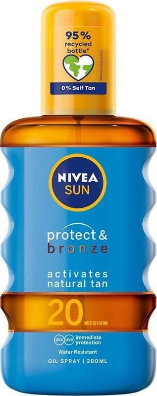Nivea Nivea_Sun Protect Bronze aktiverende olie SPF20 200ml