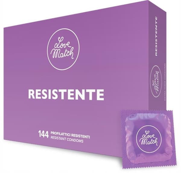 Kondomer-Love Match Resistante - 144-pack