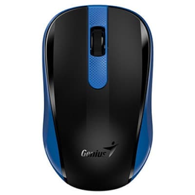 Genius Mouse NX-8008S, 1200DPI, 2.4 [GHz], optinen, 3 kpl, langaton USB, sininen, 1 kpl AA