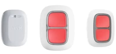 AJAX DoubleButton (valkoinen)