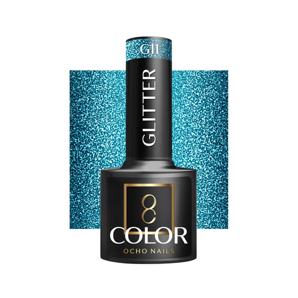 OCHO NAILS Glitter geelilakka G11 -5 g