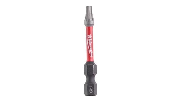 Iskukärjet TORX TX20 50mm 1/4 SHOCKWAVE 10kpl MILWAUKEE