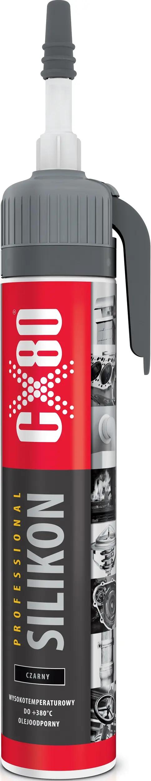 SILIKON PROFESSIONELL PREMIUM SVART 210G