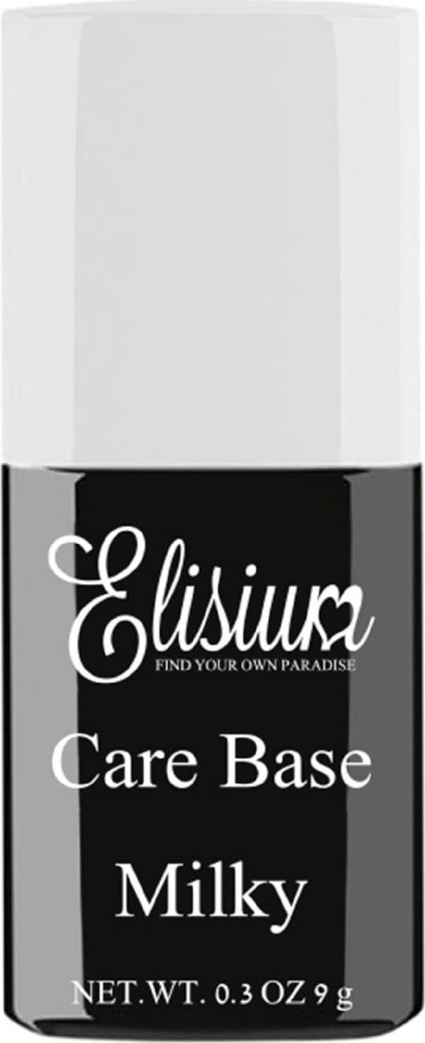 ELISIUM Care Base Rubber bas för gellack - Milky 9g