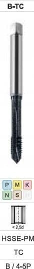 Fanar TAP M12 DIN-376B (6H) HSSE-PM TICN S-NC