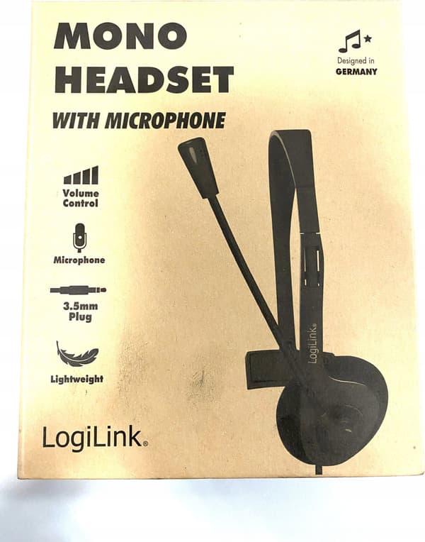 LogiLink On-Ear Stereo Headset HS0055