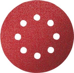 Bosch slipplatta C 430 D125MM träkorn 240 5 st.