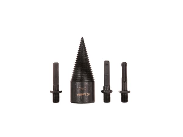 Borebit - trækløvningssnegl 42mm + adaptersæt 3 stk (20)