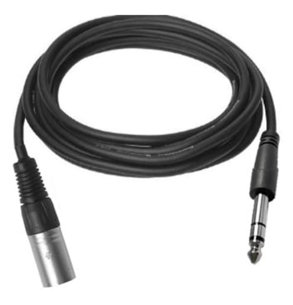 Vivolink XLR M - Stereojack 6,35 mm 1 meter.