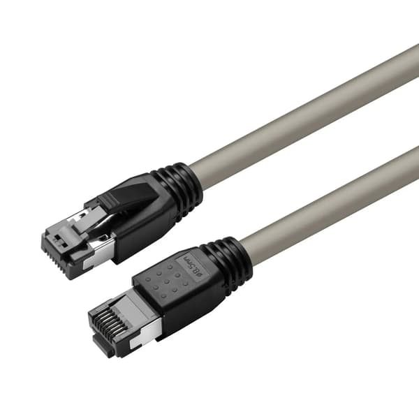 MicroConnect CAT8.1 S/FTP 5m Grå LSZH Skærmet Netværkskabel, AWG 24