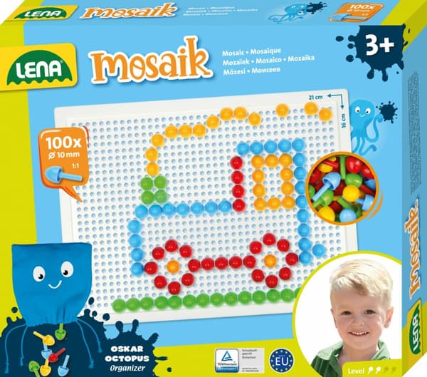 Lena Color mosaik 100 elementer