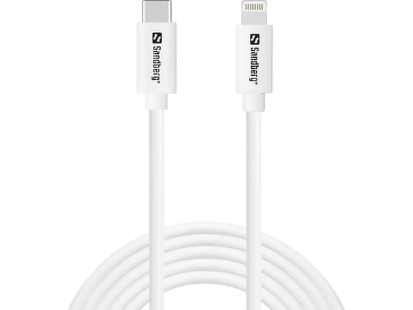 Sandberg USB-C PD till Lightning MFI, 2M
