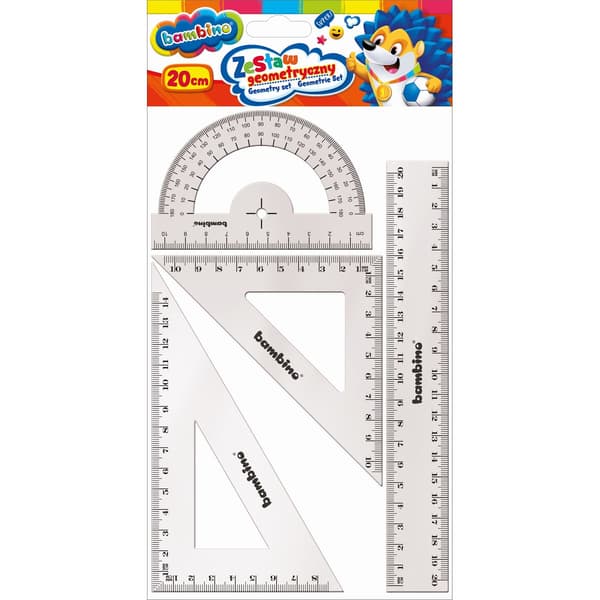 Geometriset 4 delar 20cm bambino mix pris för 1st