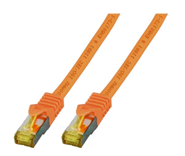 EFB Patchkabel S/FTP, Cat.6A, LSZH, Cat.7, 0,5m (MK7001.0,5O)