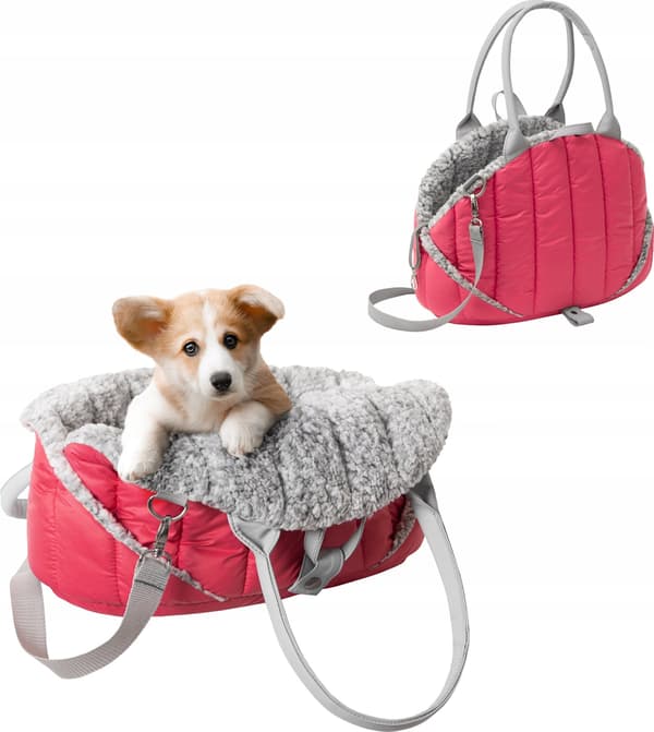 Laukku DOGGY R1 BAG SEA SHELL RASPBERRY