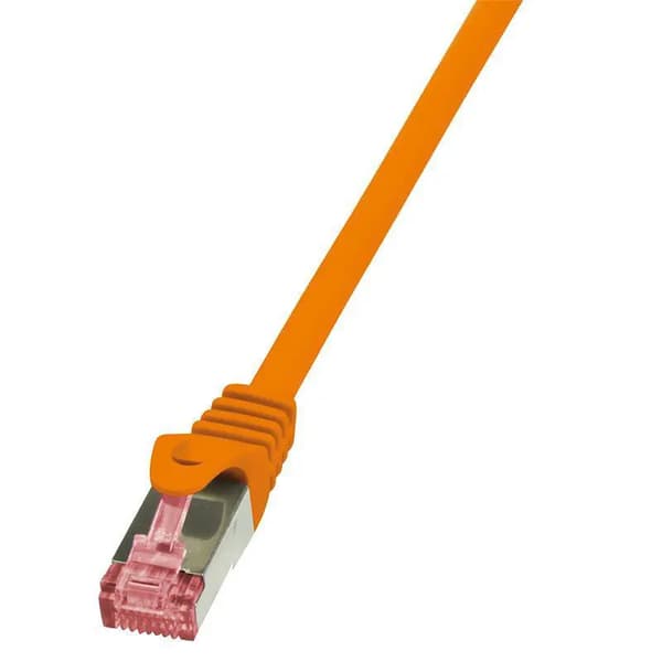 LogiLink PrimeLine - patchkabel - 50 cm - orange