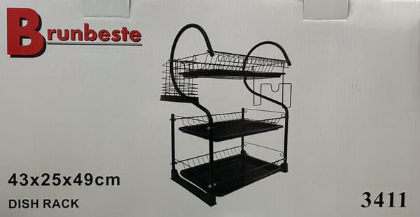 TRE-NIVÅS DISKSTÄLL FÖR DISK 3411