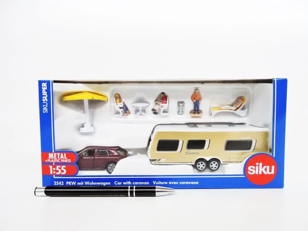 Siku Super - Auto asuntovaunulla. S2542