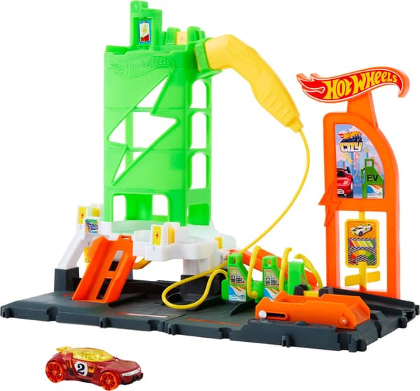 Hot Wheels Super Recharge Tankstation