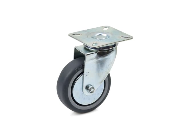 Drejehjul PP/TPR 50mm eller 75 mm, DIAMETER: 75 mm