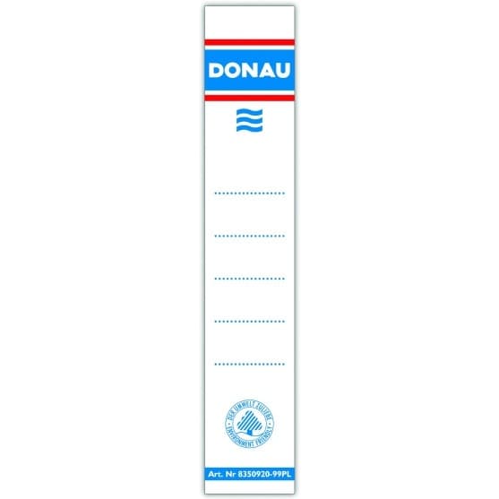 Donau Itseliimautuvat tarrat kansioon (8355920-09PL)