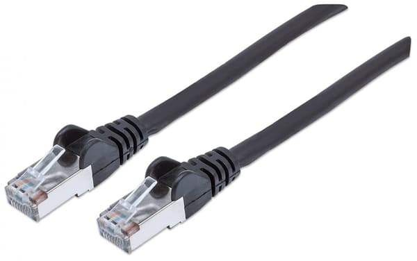 Intellinet Network Solutions Patchkabel Cat6A, SFTP, 1m, sort (318761)