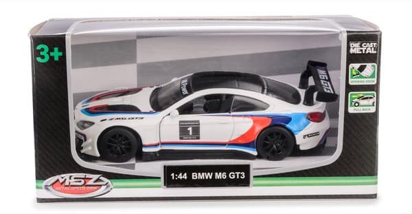 MSZ 1:44 BMW M6 GT3/67381a/Valkoinen