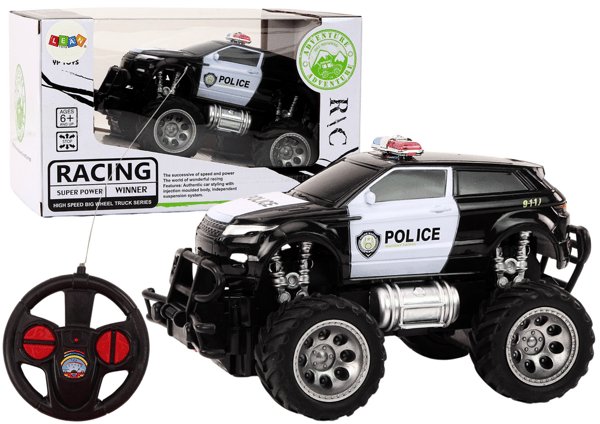 Poliisin maastoauto R/C 1:24