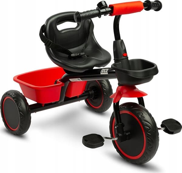 Toyz 3-HJULET CYKEL LOCO RØD
