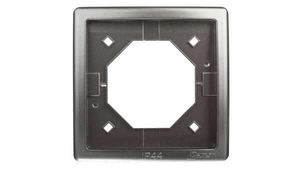 Kontakt-Simon Simon Basic Standard Hermetisk Ram Enkel IP44 med Packning (BMR1B/21)