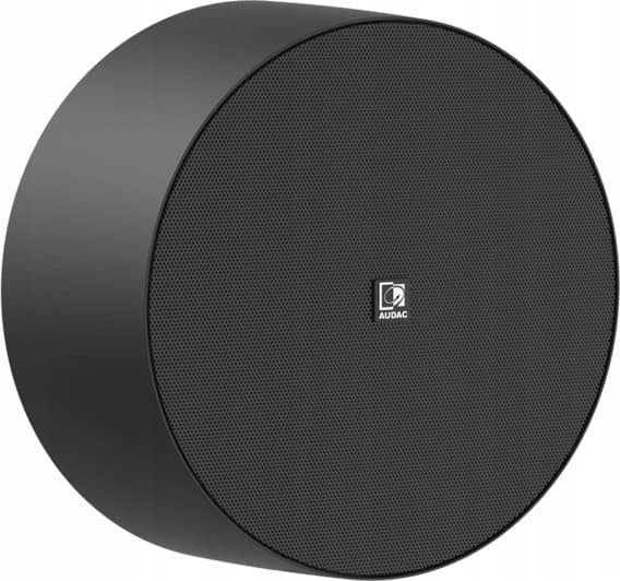AUDAC NELO706/B Väggmonterad högtalare, svart version utan högtalarregulator