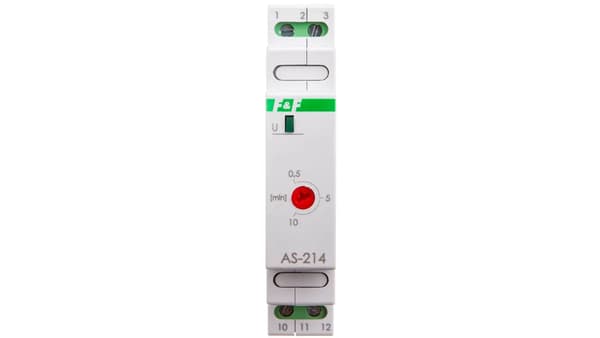 F&F 24V 16A trappeautomat til skinner 1 modul IP40 - AS-214