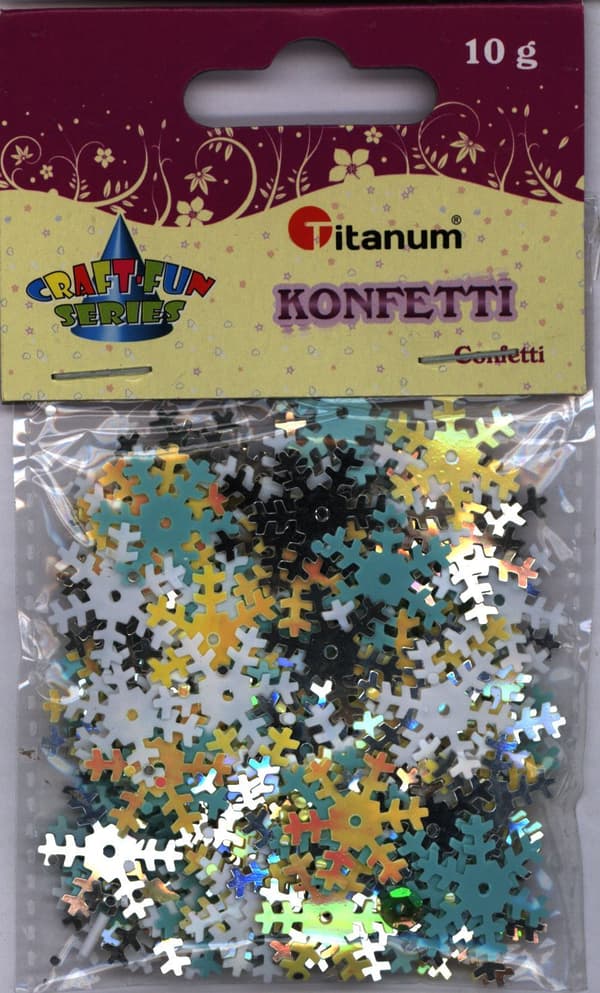 Lumihiutalekonfetti 10g