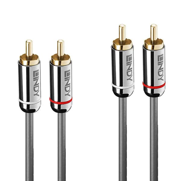 Lindy 3M Dobbelt Phono Kabel, Cromo Line