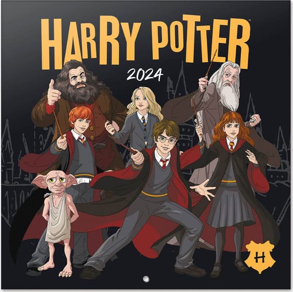 Harry Potter - Vetenskapskalender år 2024 (30 x 30 cm)