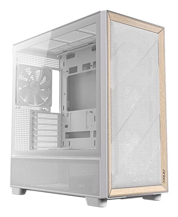 Go Antec FLUX White Midi Tower vit detaljhandel
