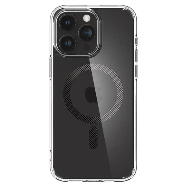 Spigen Ultra Hybrid Mag-cover med MagSafe til iPhone 15 Pro – Grå