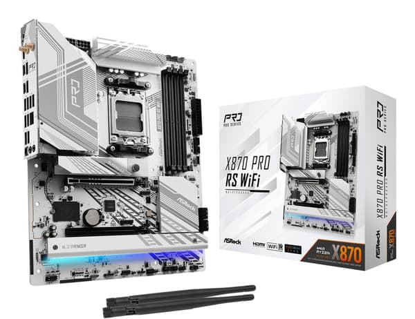 ASRock X870 Pro RS WiFi - bundkort - ATX - Socket AM5 - AMD X870